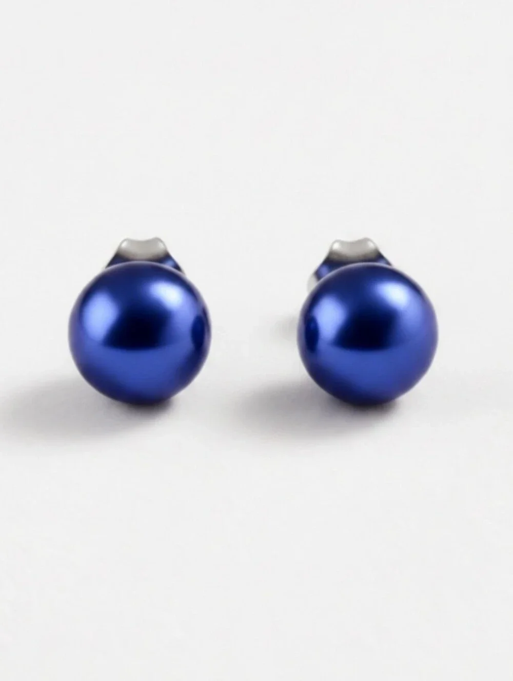Pearl Ball Stud Earrings